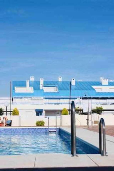 Large Modern Beach Front Apartment, Rooftop Pool!! Marbella Exterior photo