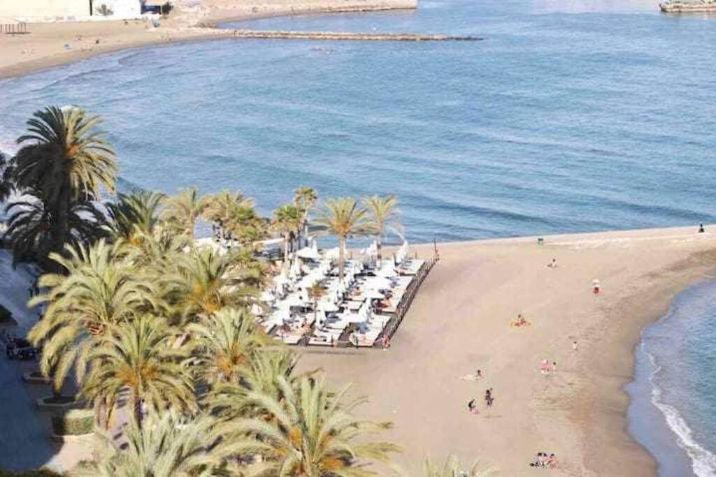 Large Modern Beach Front Apartment, Rooftop Pool!! Marbella Exterior photo